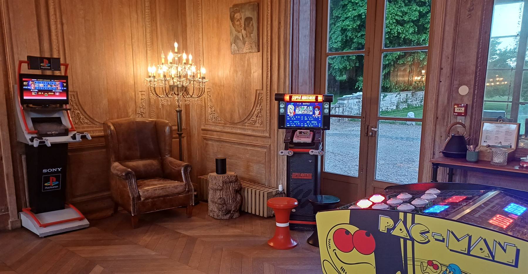 Animation rétrogaming Reset XP lors d'un événement d'entreprise