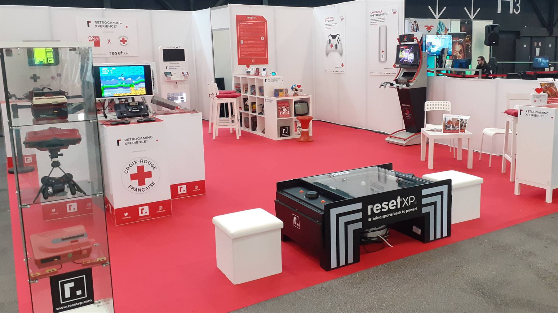 Événement jeu vidéo et eSport animé par Reset XP